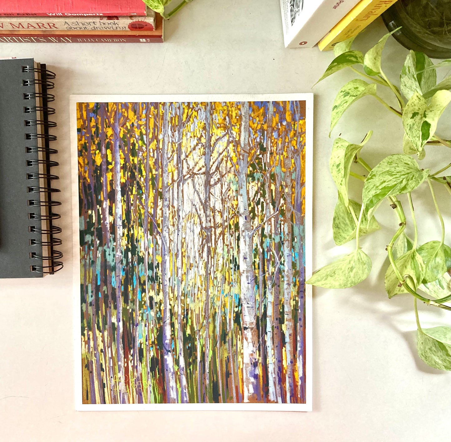 Image of paper print proof of Aspen Delight