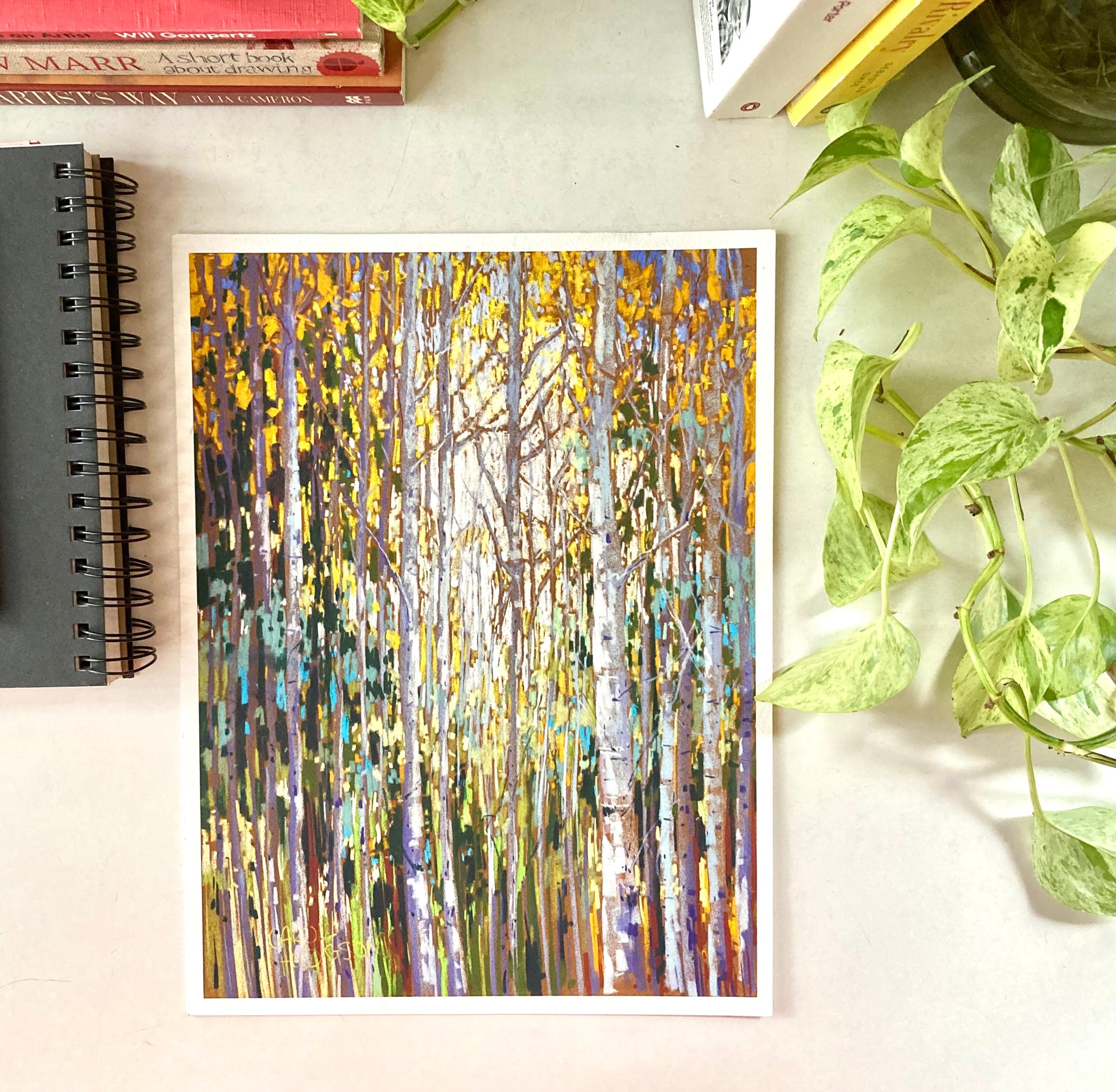 Image of paper print proof of Aspen Delight