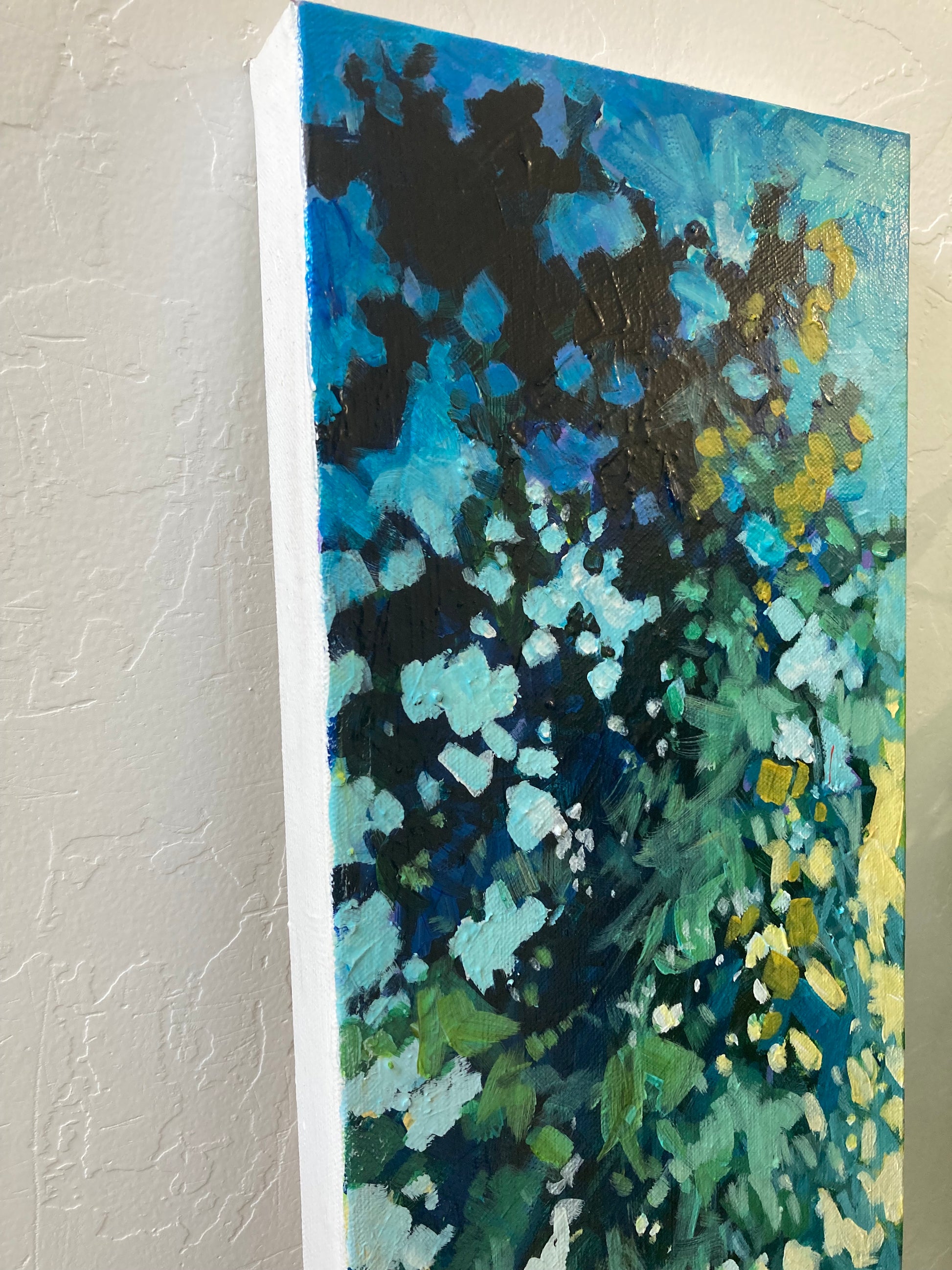 close up to show paint marks