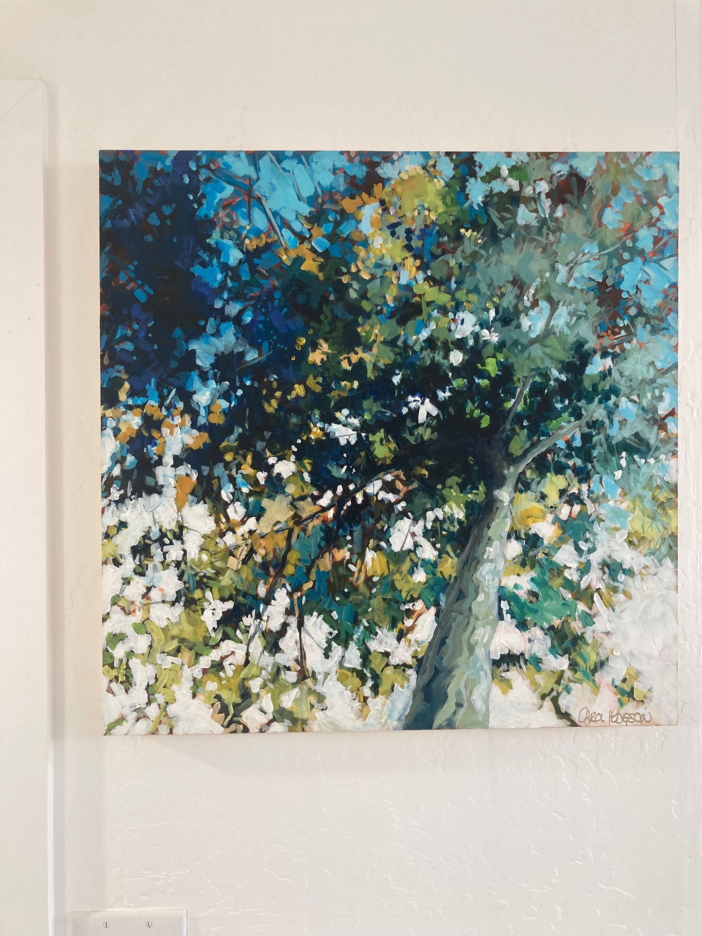 Acrylic painting of a tree.