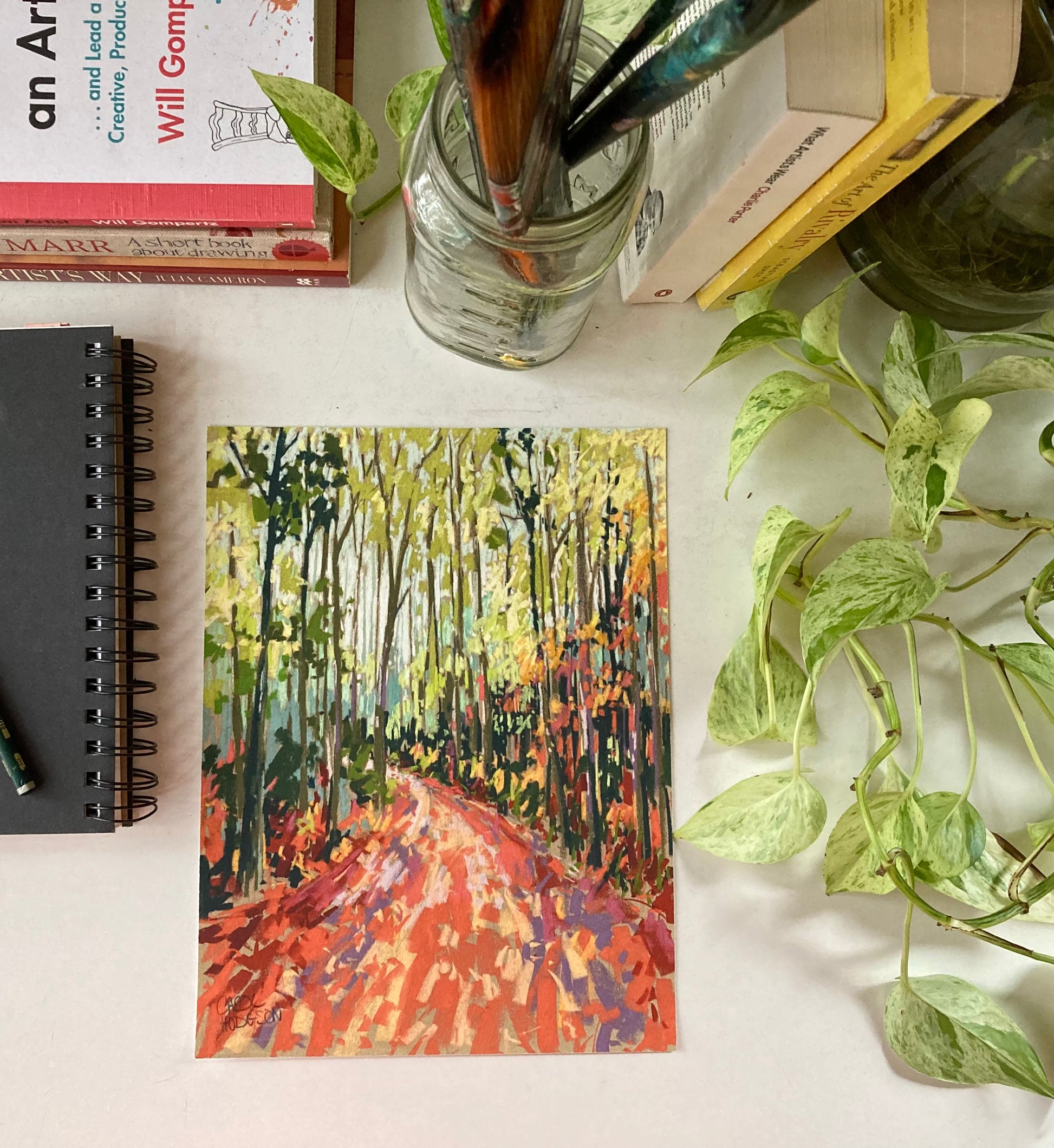 Small print proof of Forest Walk