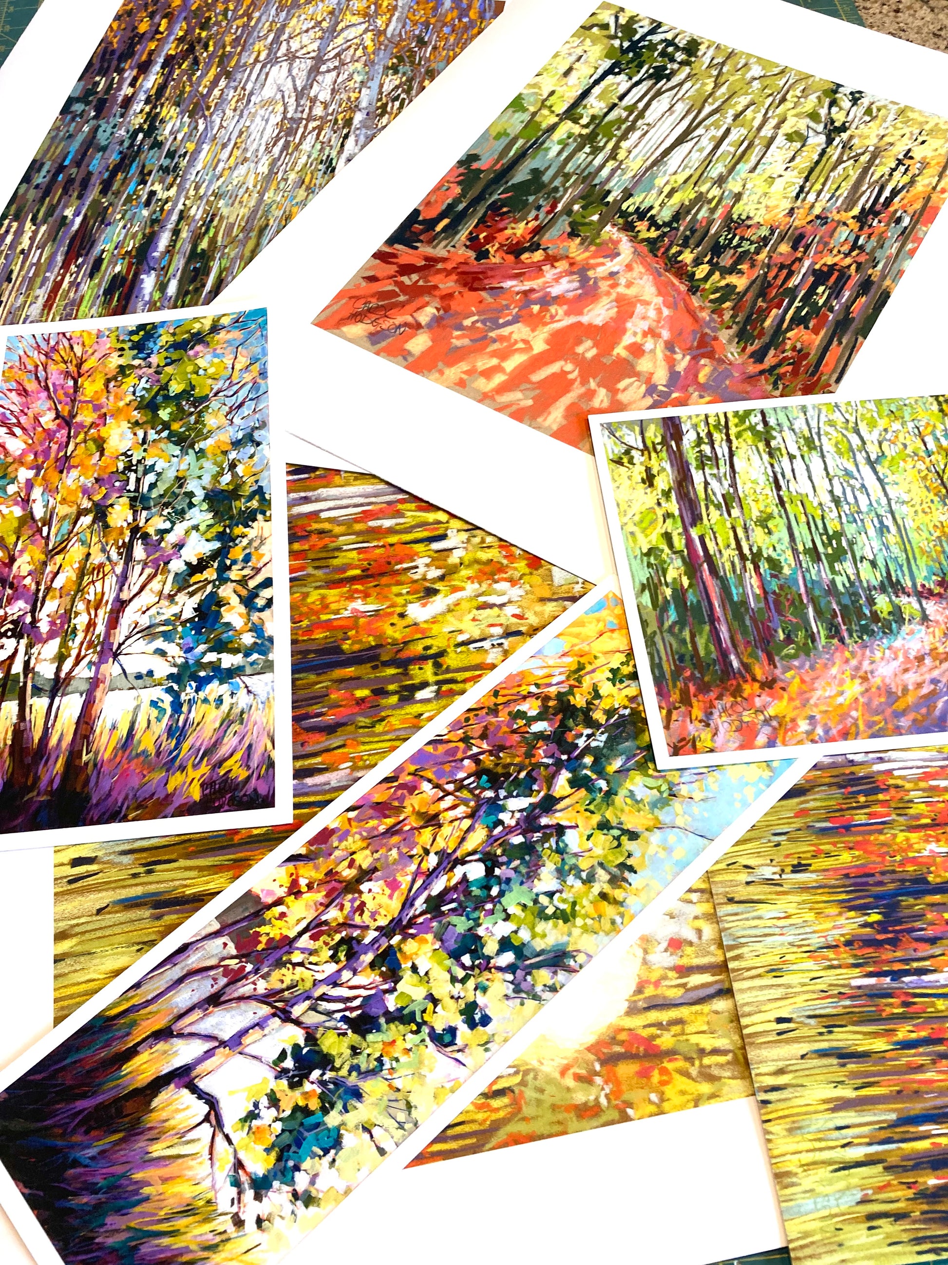 Collection of tree prints