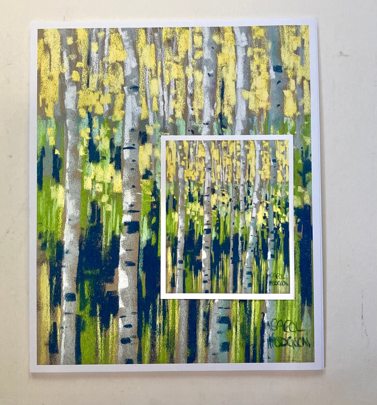Aspen Patterns Print Carol Hodgson